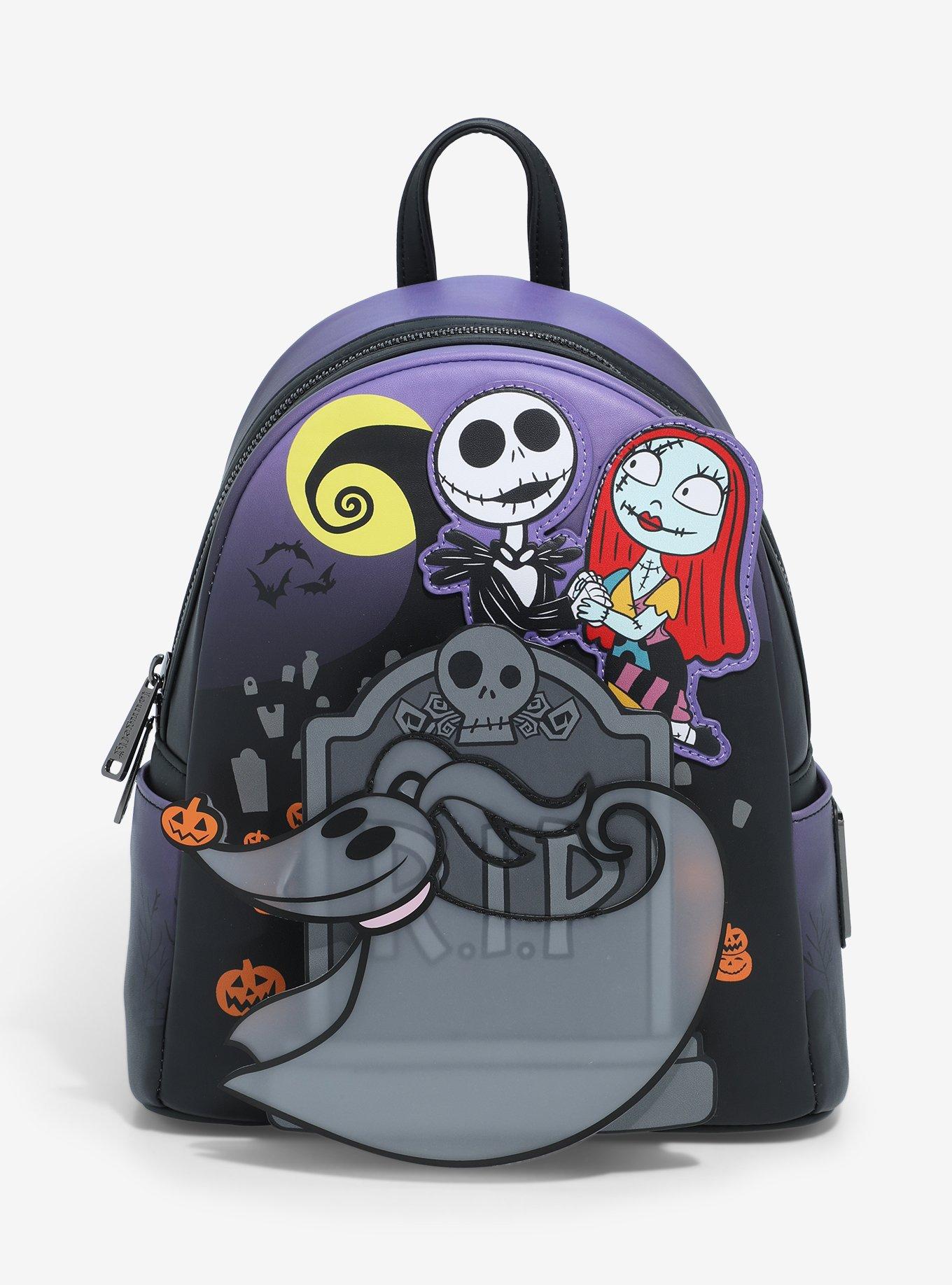 Loungefly Disney The Nightmare Before Christmas Graveyard Mini Backpack - BoxLunch Exclusive, , hi-res