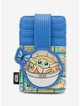 Loungefly Star Wars The Mandalorian Grogu Panels Cardholder - BoxLunch Exclusive, , hi-res