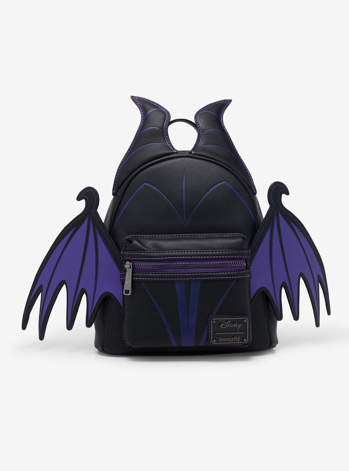 Loungefly Disney Villains Sleeping Beauty Maleficent Mini Backpack & Wallet