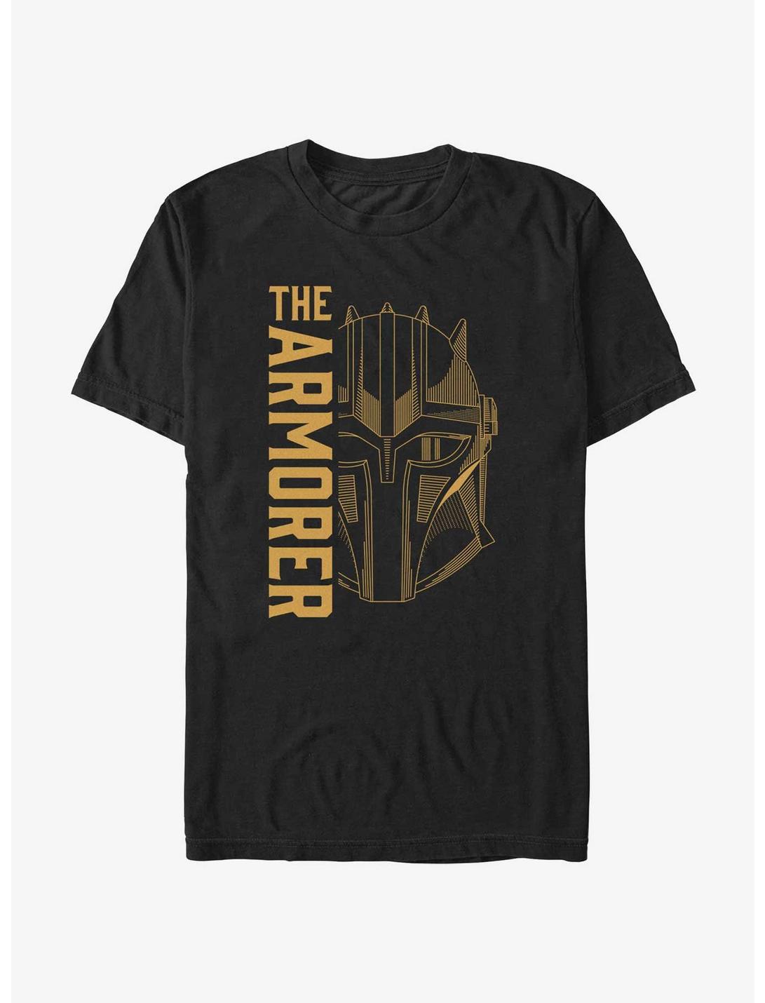 Star Wars The Mandalorian The Armorer T-Shirt, BLACK, hi-res