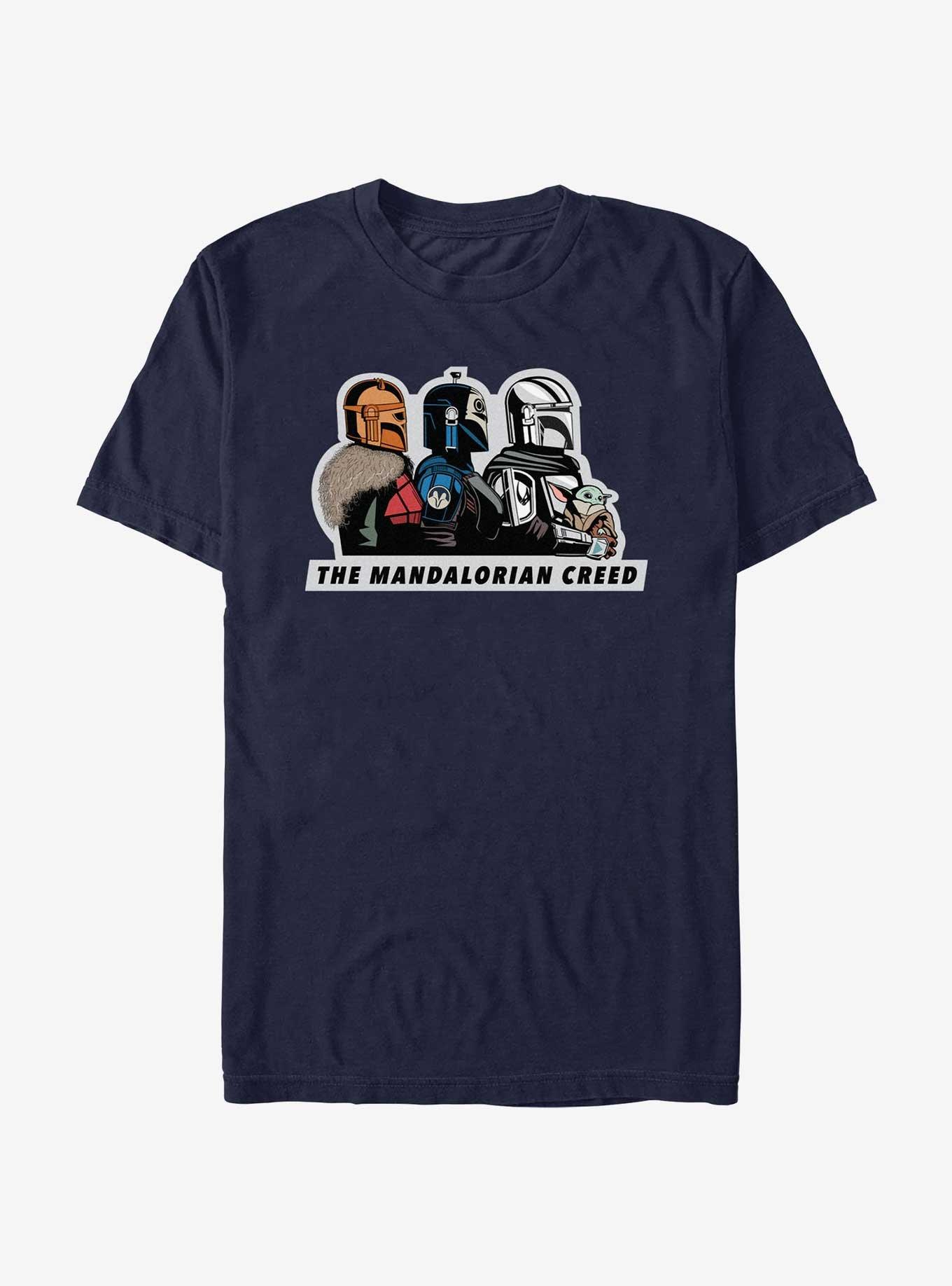 Star Wars The Mandalorian Creed Line Up T-Shirt, , hi-res