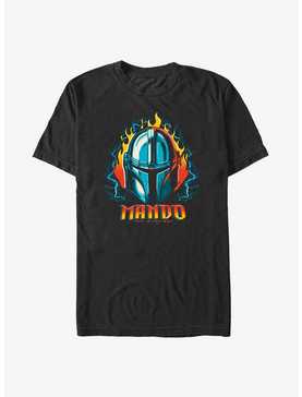 Star Wars The Mandalorian Flame Head T-Shirt, , hi-res
