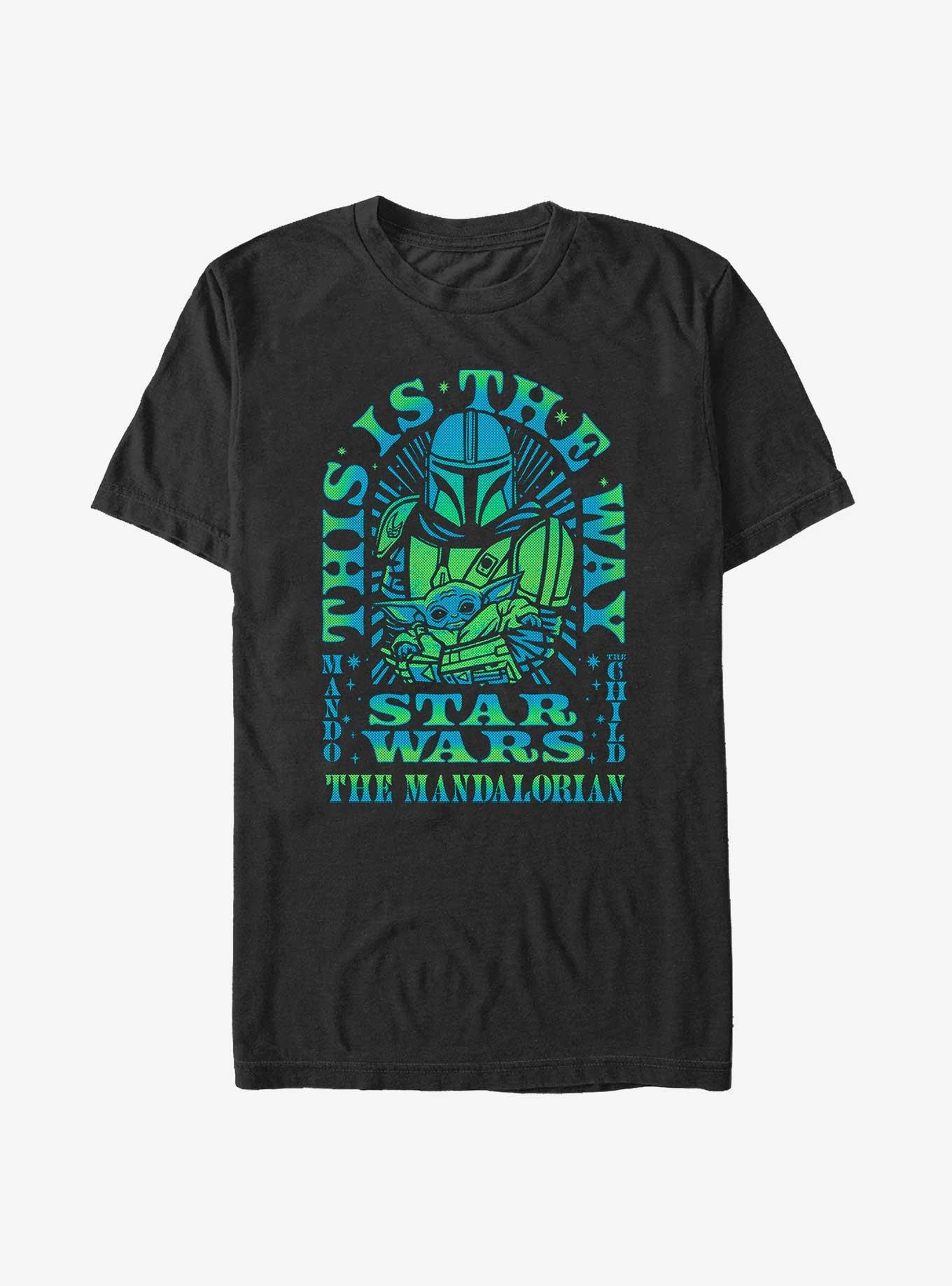 Star Wars The Mandalorian This Is The Way Arch Portrait T-Shirt, , hi-res