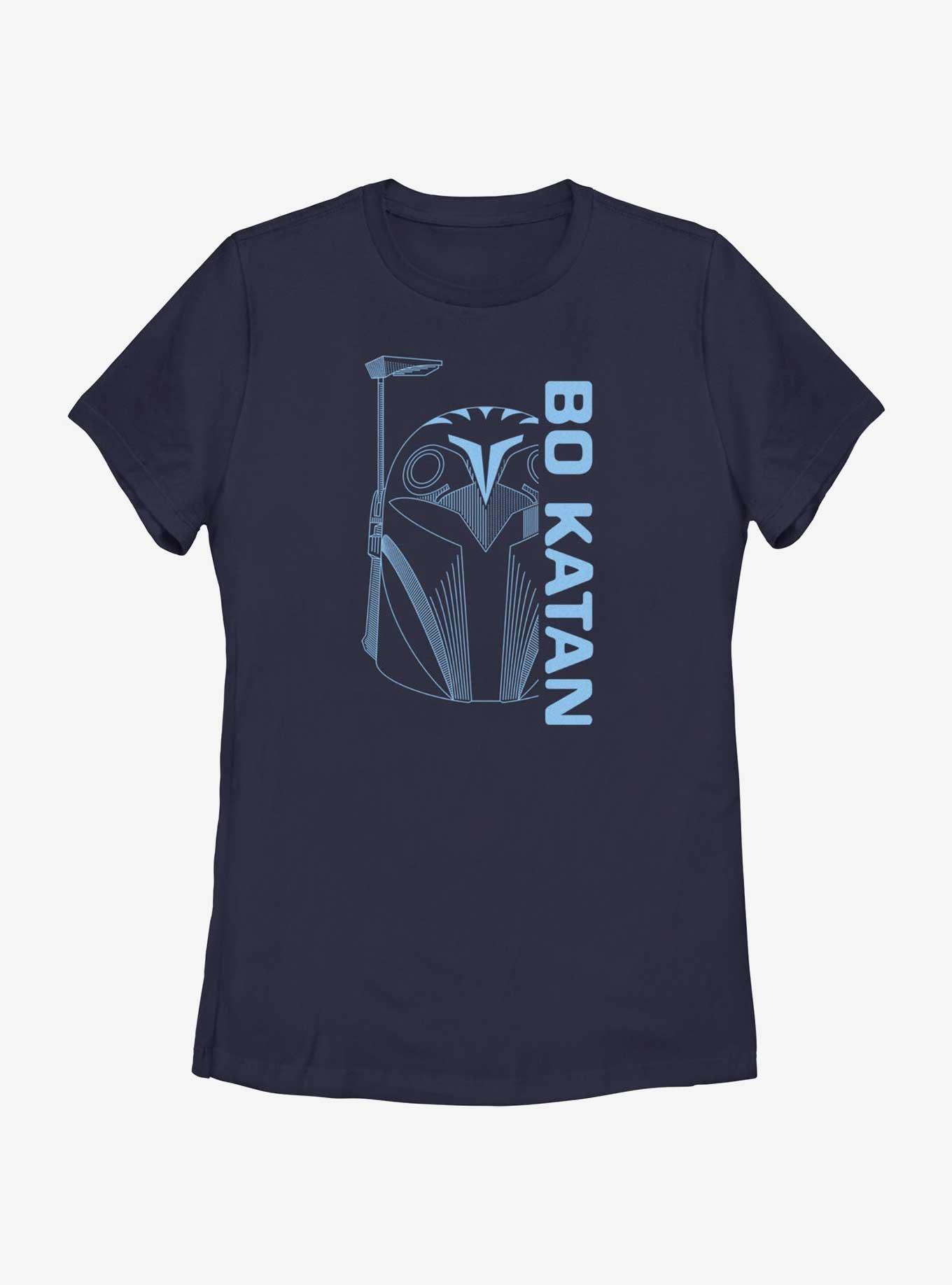 Star Wars The Mandalorian Bo Katan Helmet Womens T-Shirt, , hi-res