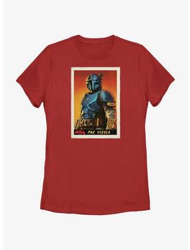 Star Wars The Mandalorian Paz Vizsla Poster Womens T-Shirt, , hi-res