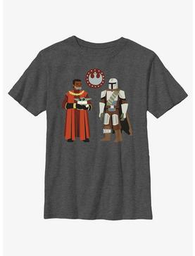 Star Wars The Mandalorian Greef Karga, Grogu, and Mando Youth T-Shirt, , hi-res