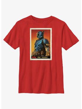 Star Wars The Mandalorian Paz Vizsla Poster Youth T-Shirt, , hi-res