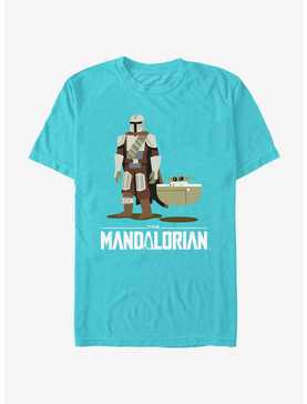 Star Wars The Mandalorian Mando and Grogu Bassinet Baby T-Shirt, , hi-res