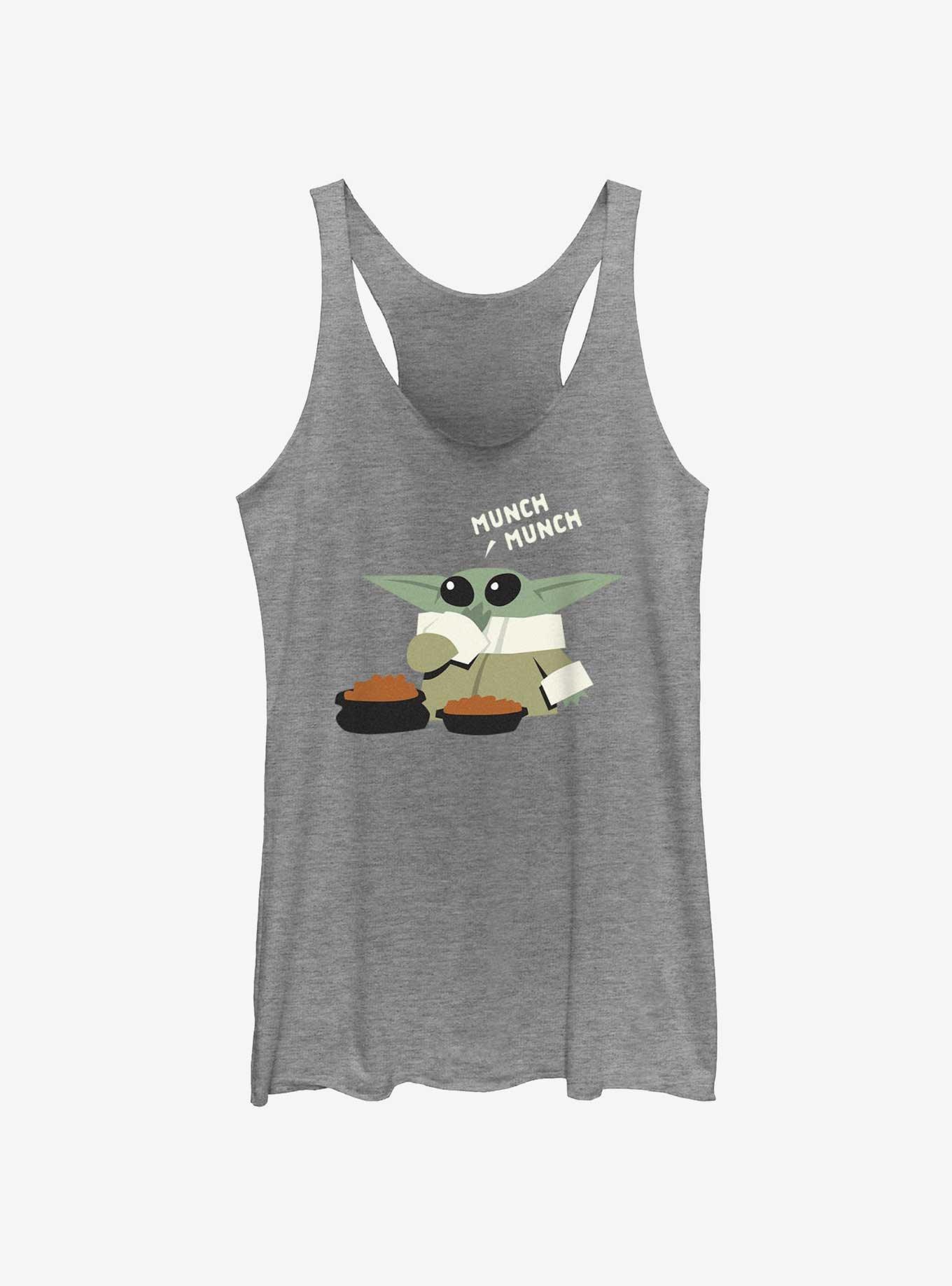 Star Wars The Mandalorian Grogu Munch Munch Womens Tank Top, , hi-res