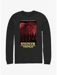 Stranger Things Nerds And Freaks Long-Sleeve T-Shirt, BLACK, hi-res