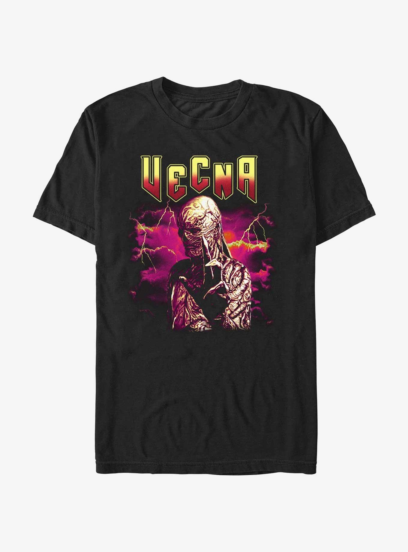 Stranger Things Heavy Metal Vecna T-Shirt, BLACK, hi-res