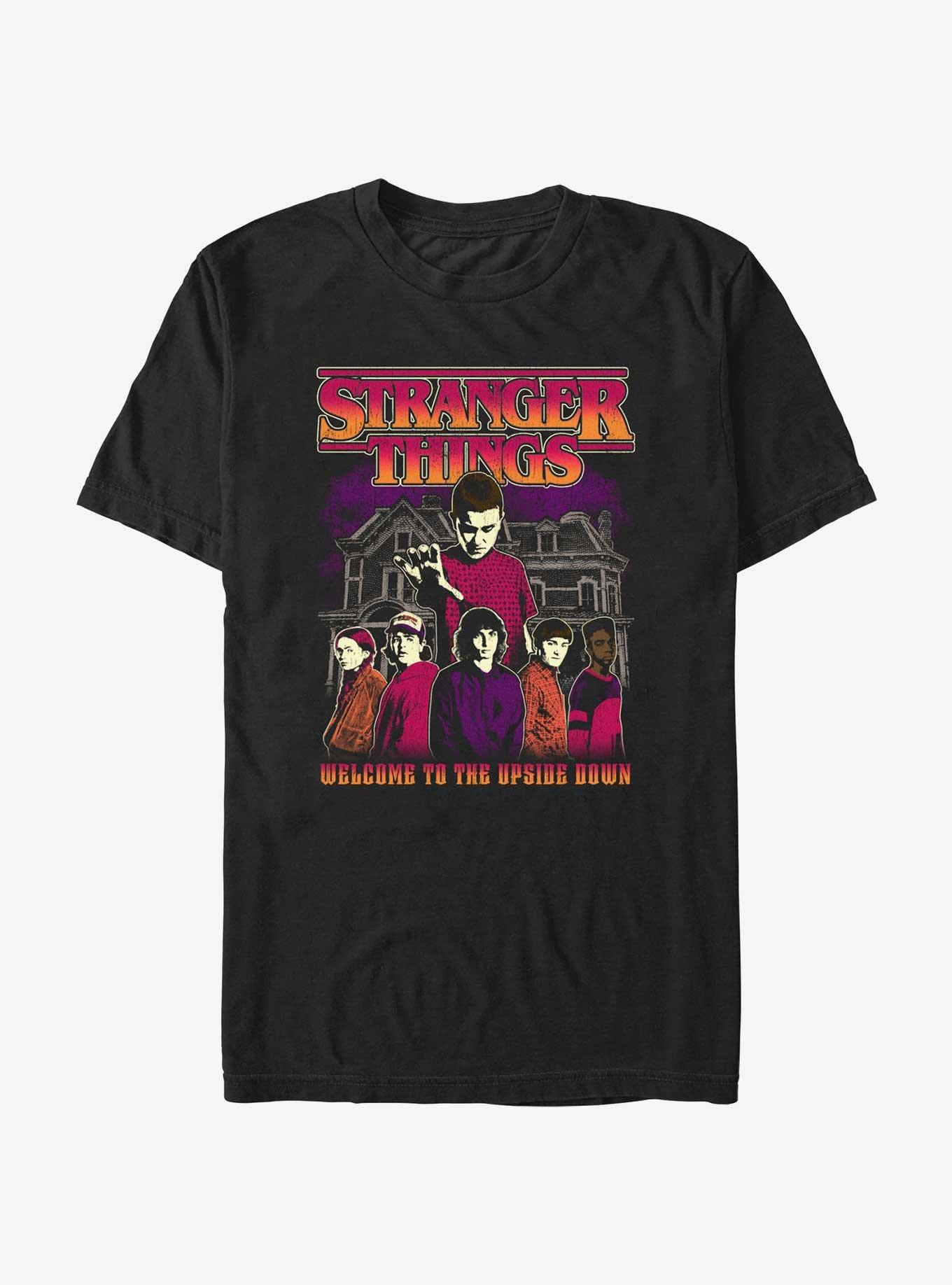 Stranger Things Upside Down Group T-Shirt, , hi-res