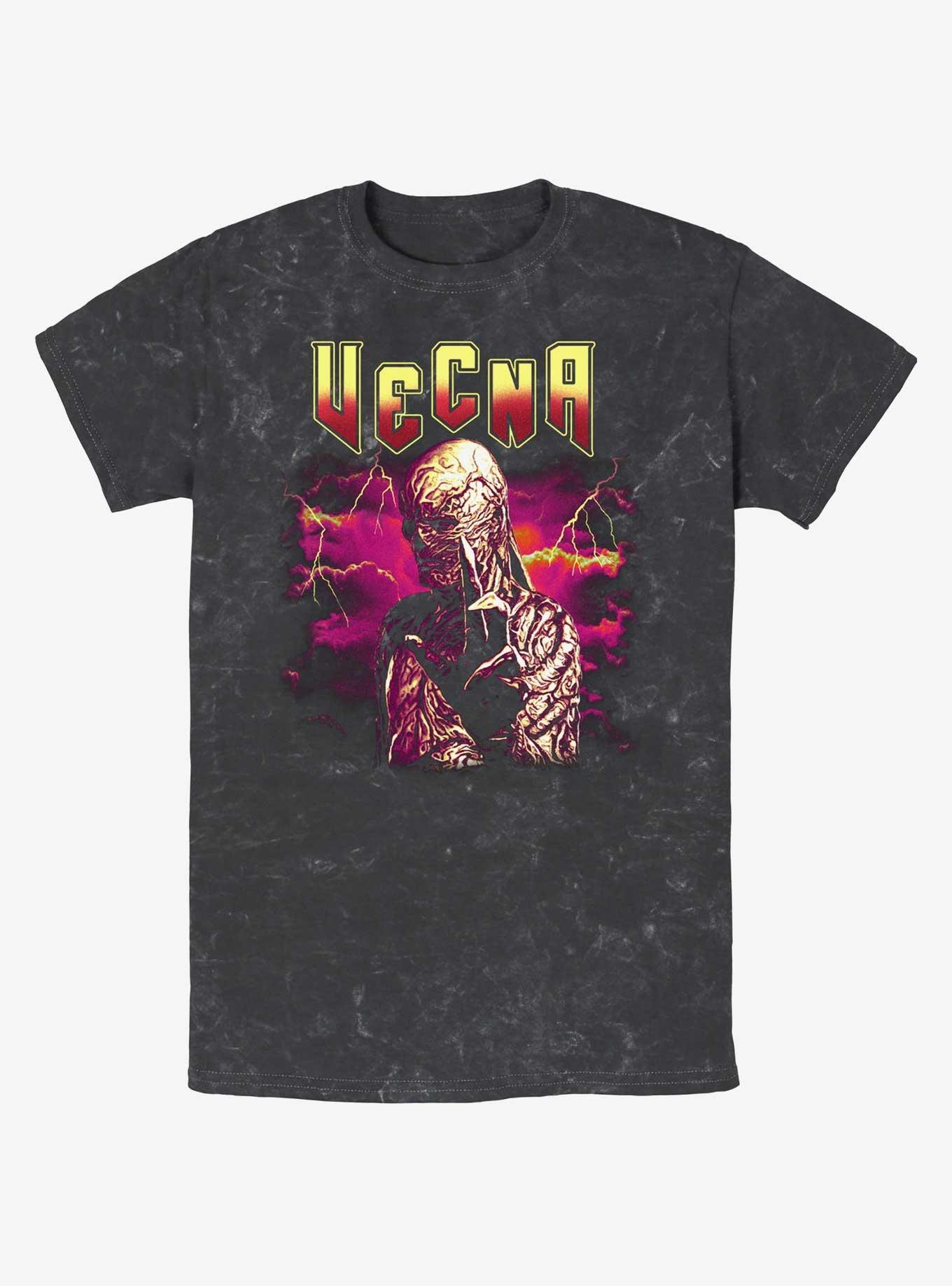 Stranger Things Heavy Metal Vecna Mineral Wash T-Shirt, , hi-res