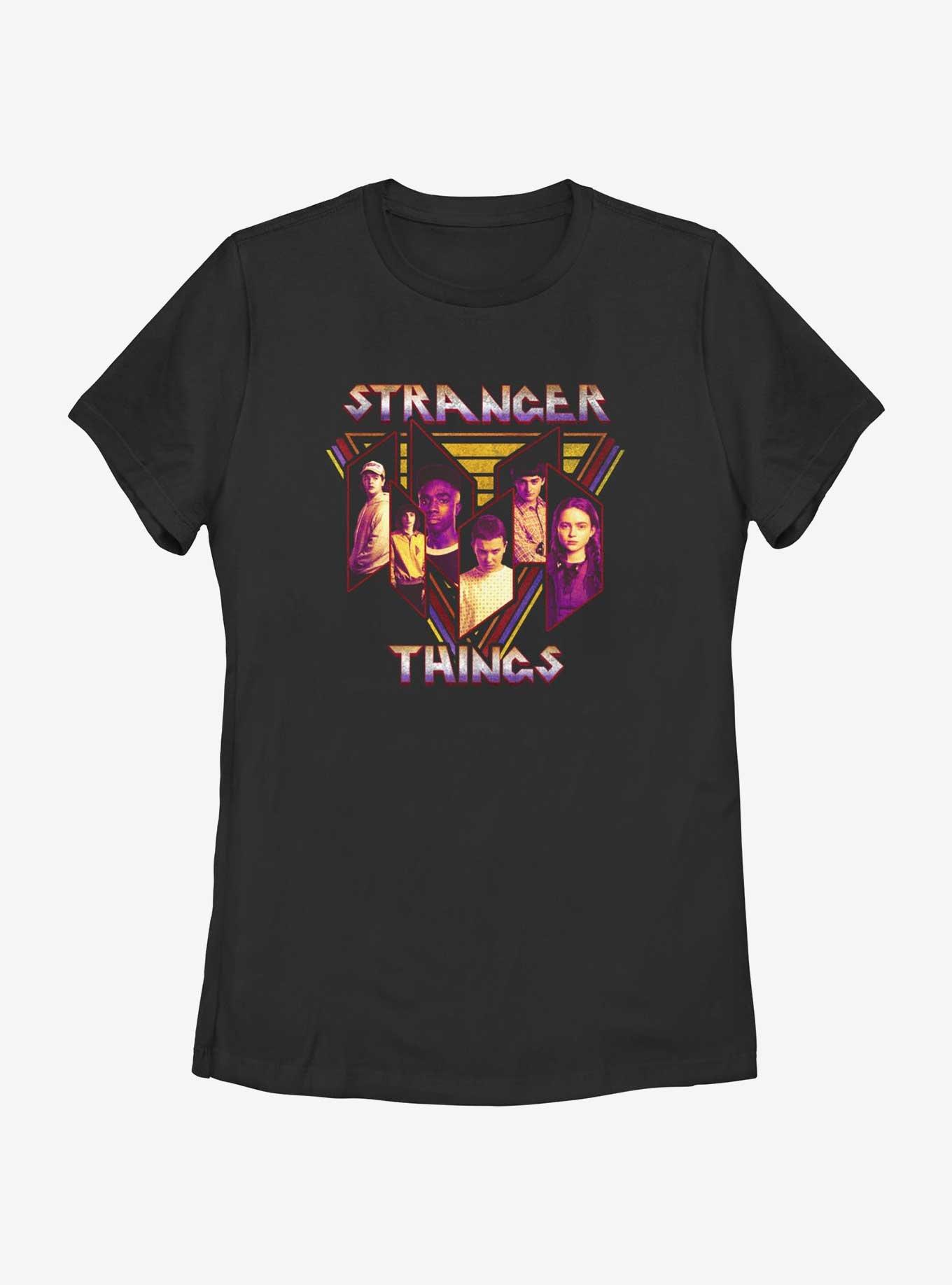 Stranger Things Heavy Metal Band Womens T-Shirt, , hi-res