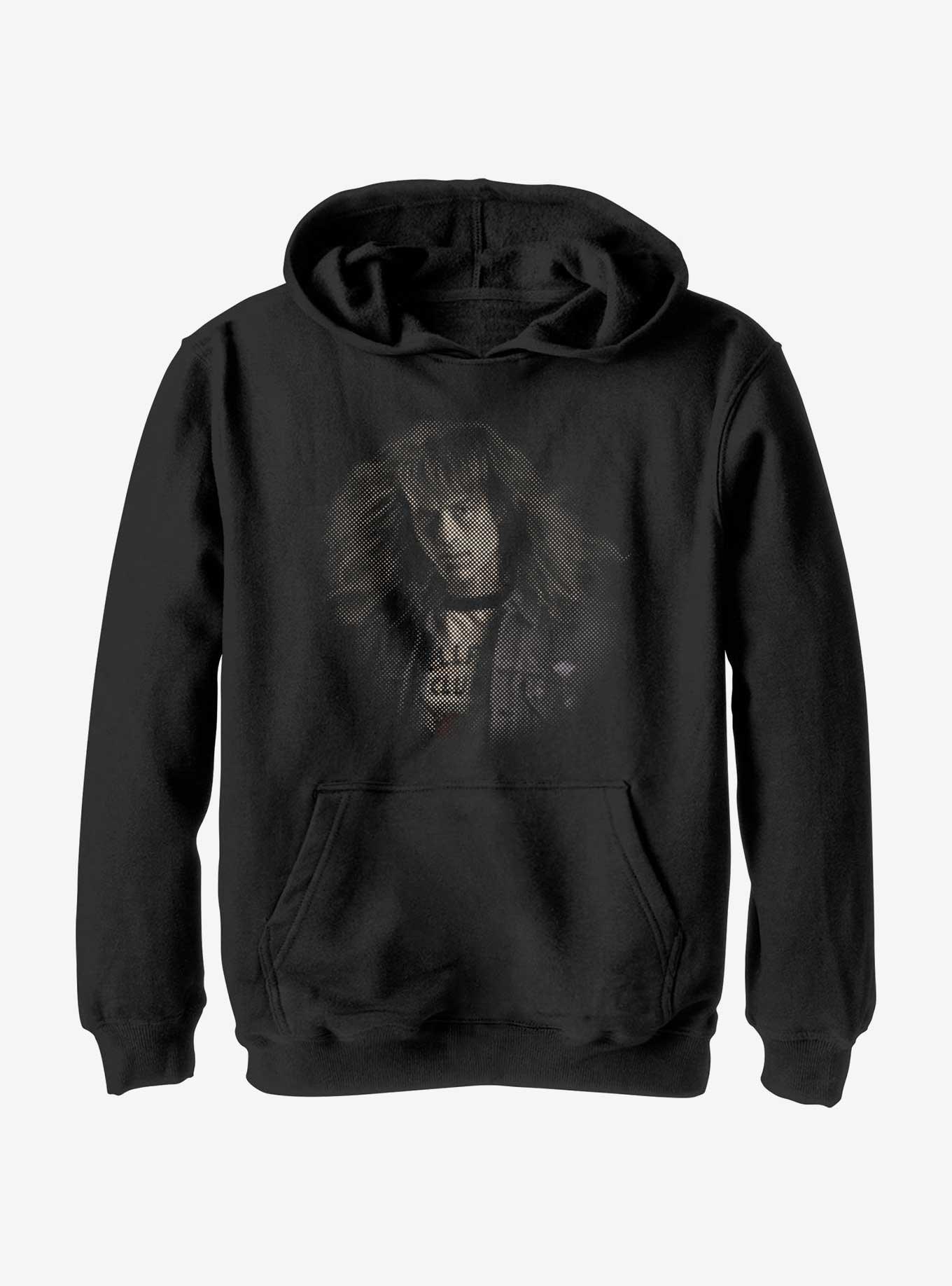 Stranger Things Halftone Eddie Munson Youth Hoodie, , hi-res