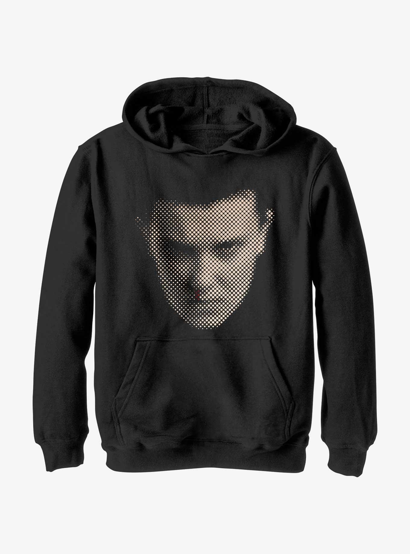 Stranger Things Halftone Eleven Youth Hoodie, BLACK, hi-res