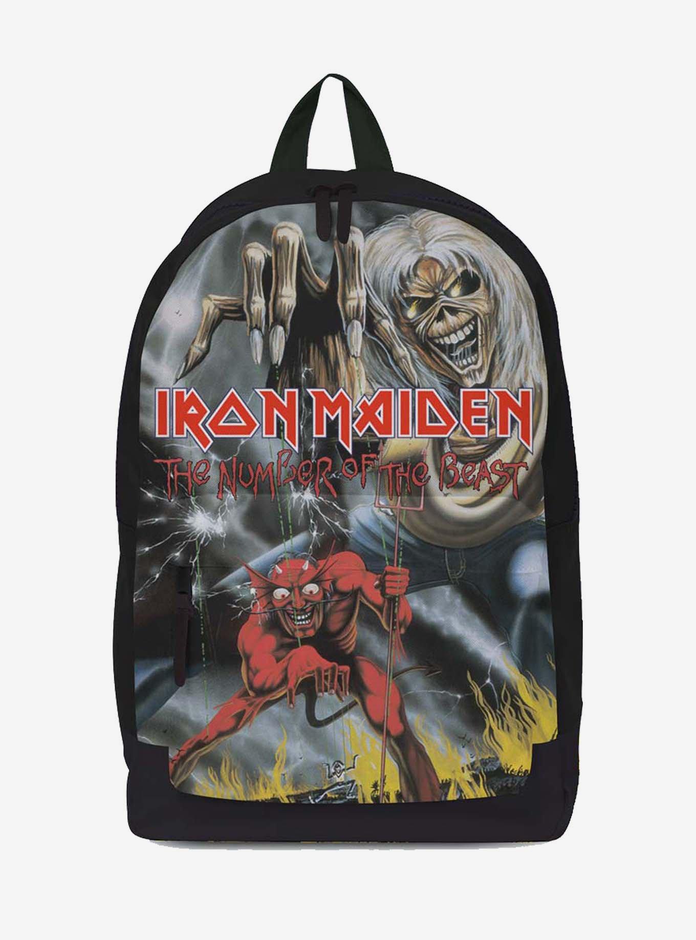 Rocksax Iron Maiden Number Of The Beast Backpack, , hi-res