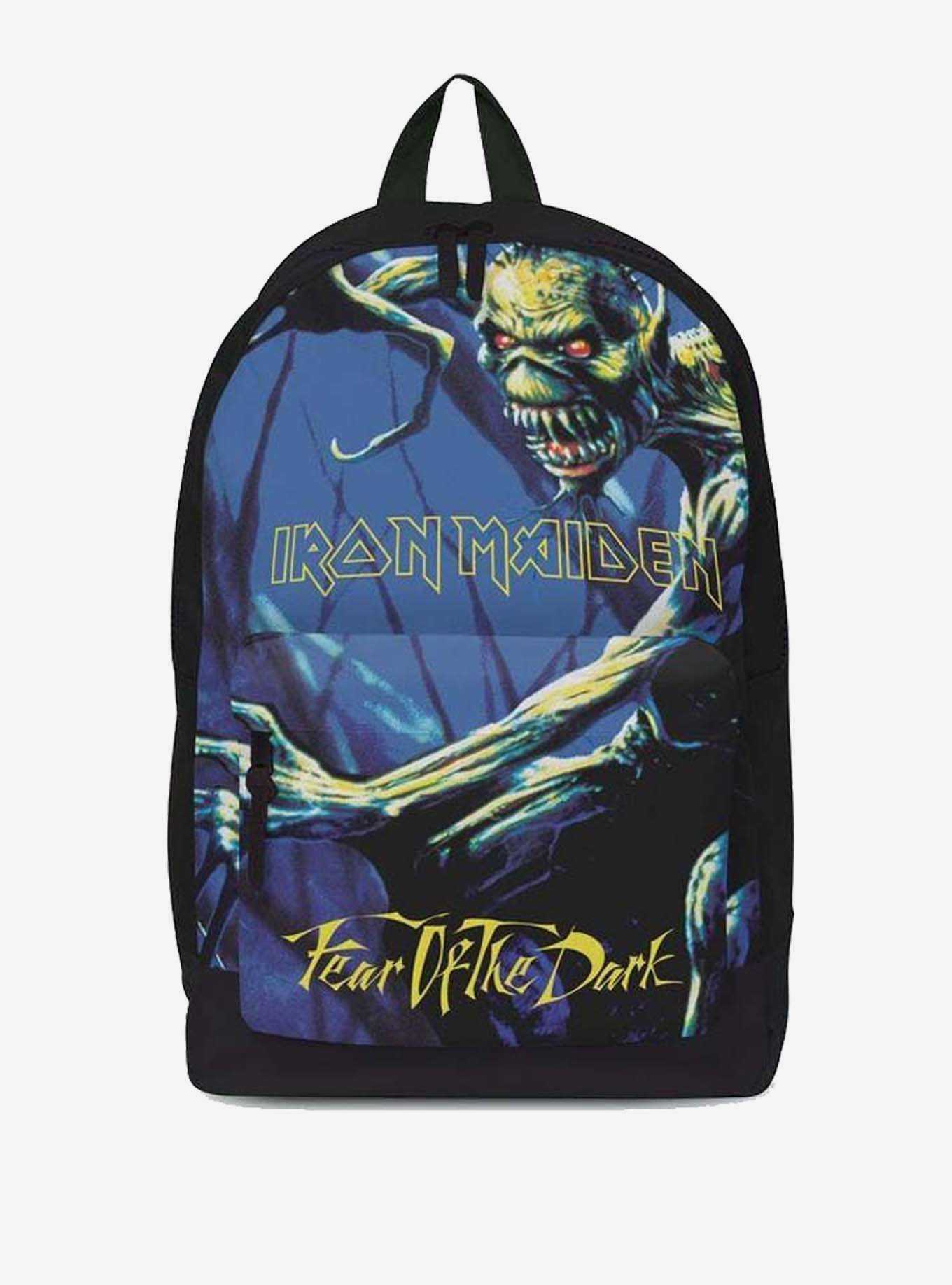 Rocksax Iron Maiden Fear Of The Dark Backpack, , hi-res