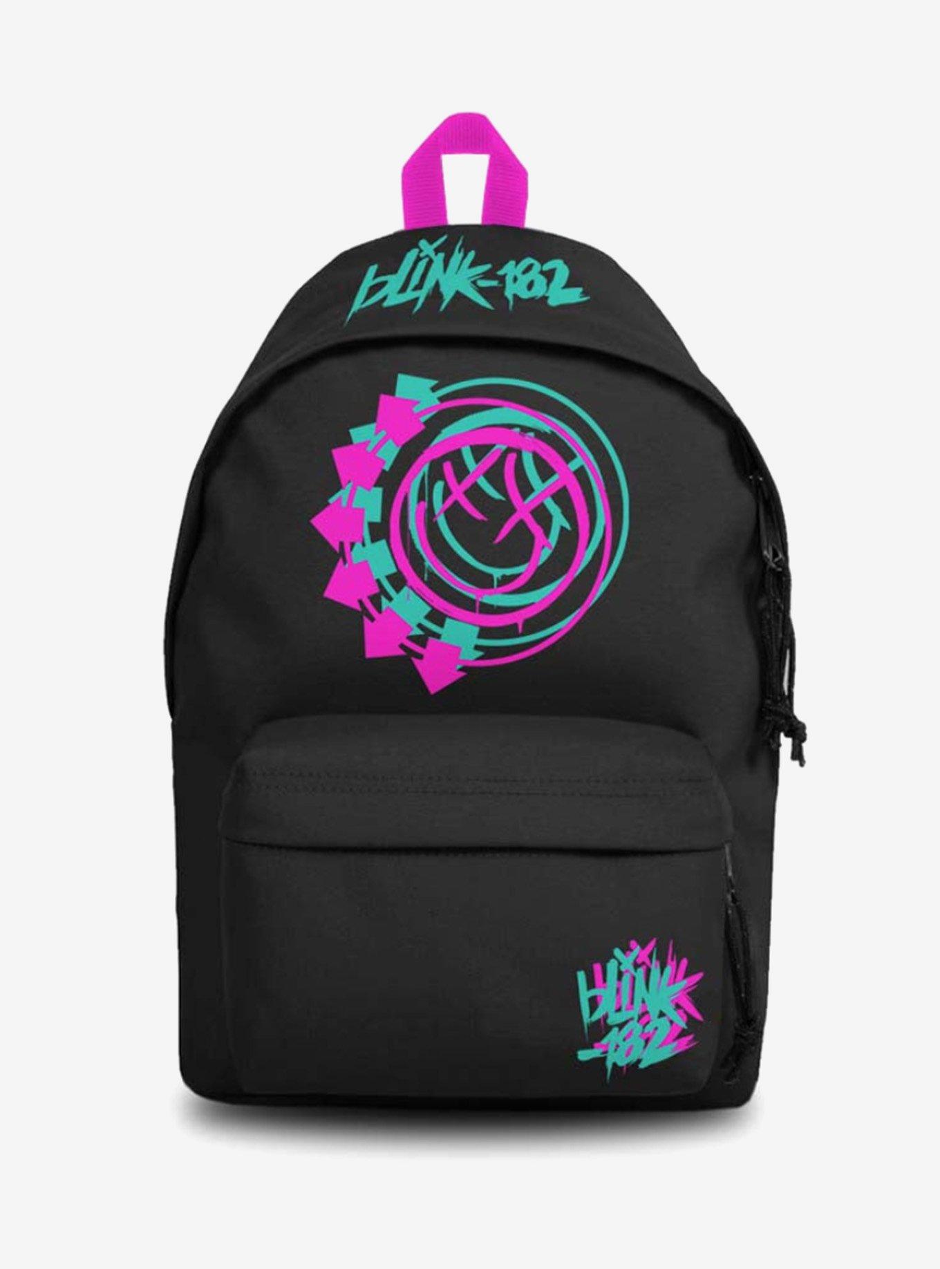 Rocksax Blink-182 Smile Black Backpack, , hi-res