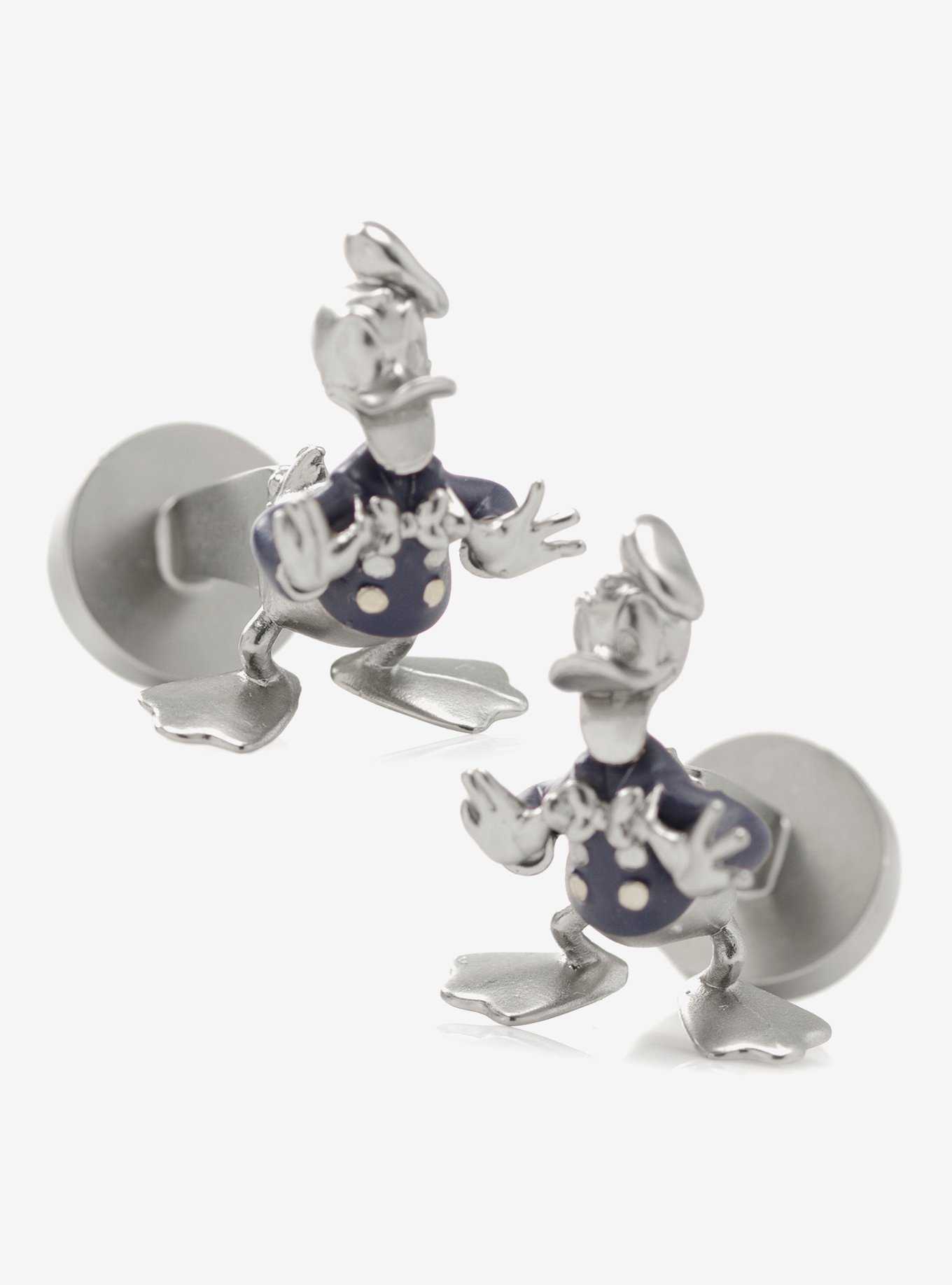 Disney Donald Duck 100 3D Enamel Cufflinks, , hi-res