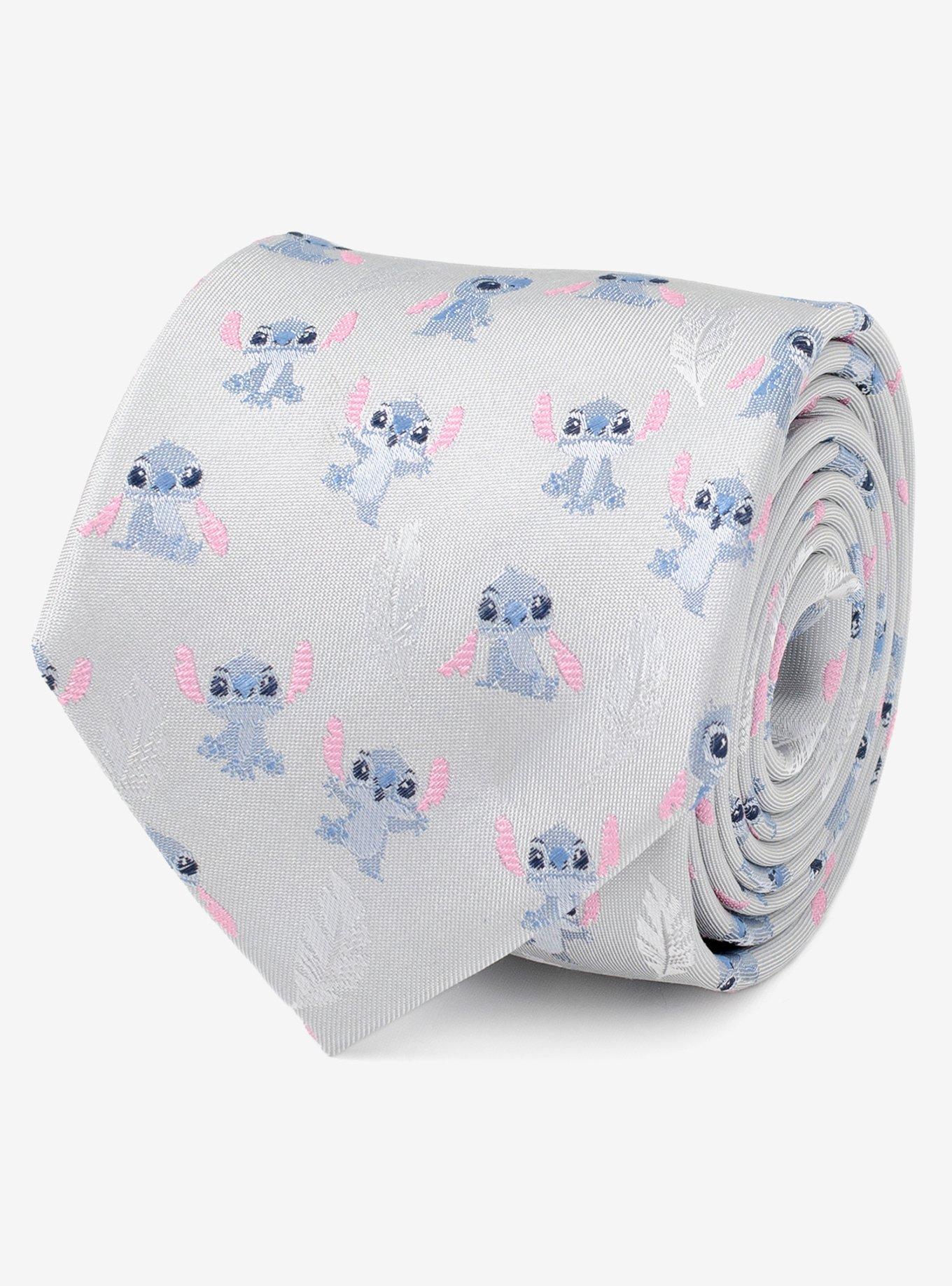 Disney Lilo & Stitch Gray Men's Tie