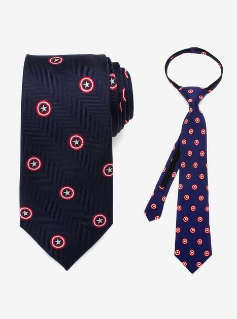 captain america necktie