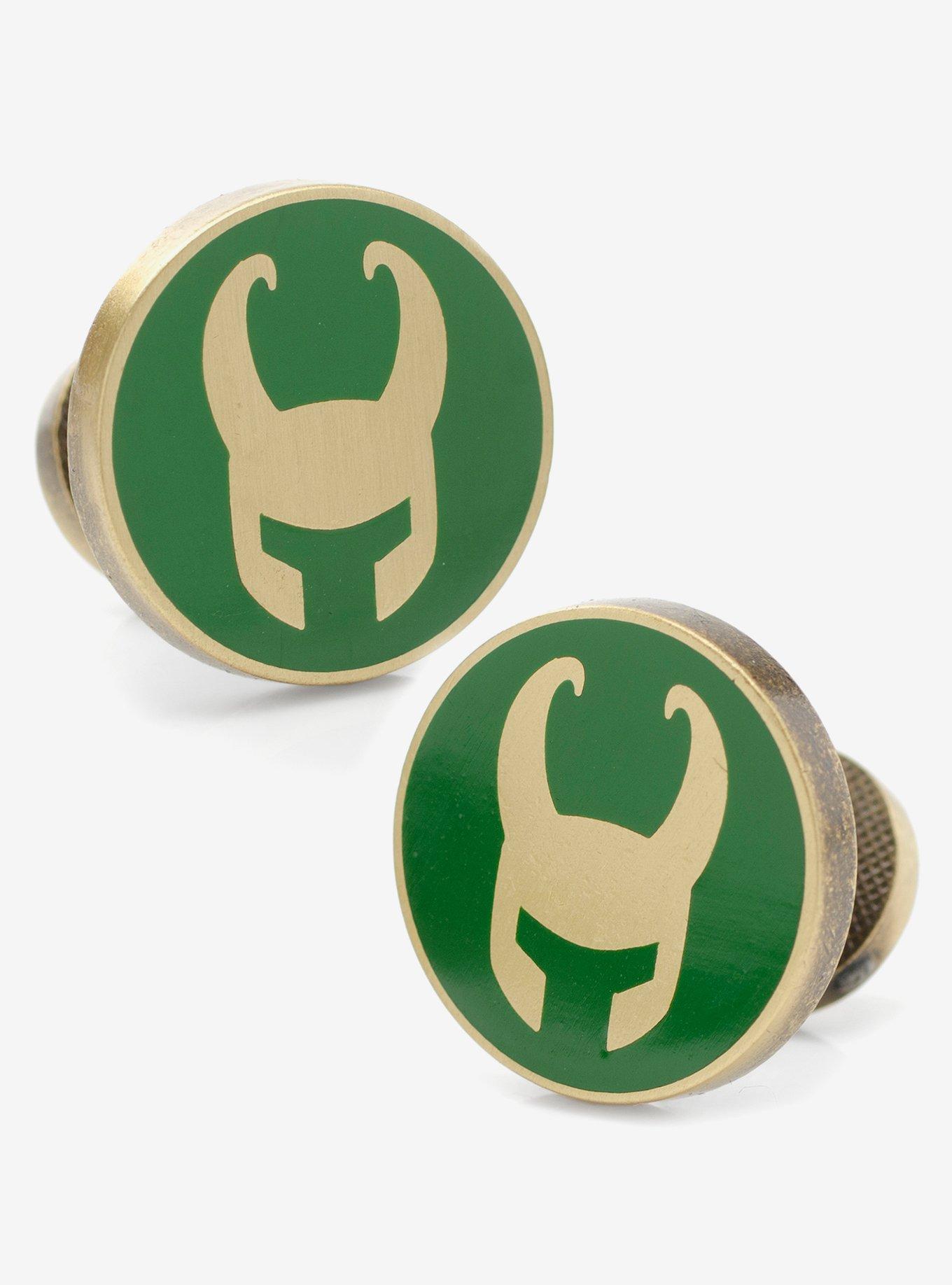 Marvel Loki Cufflinks, , hi-res