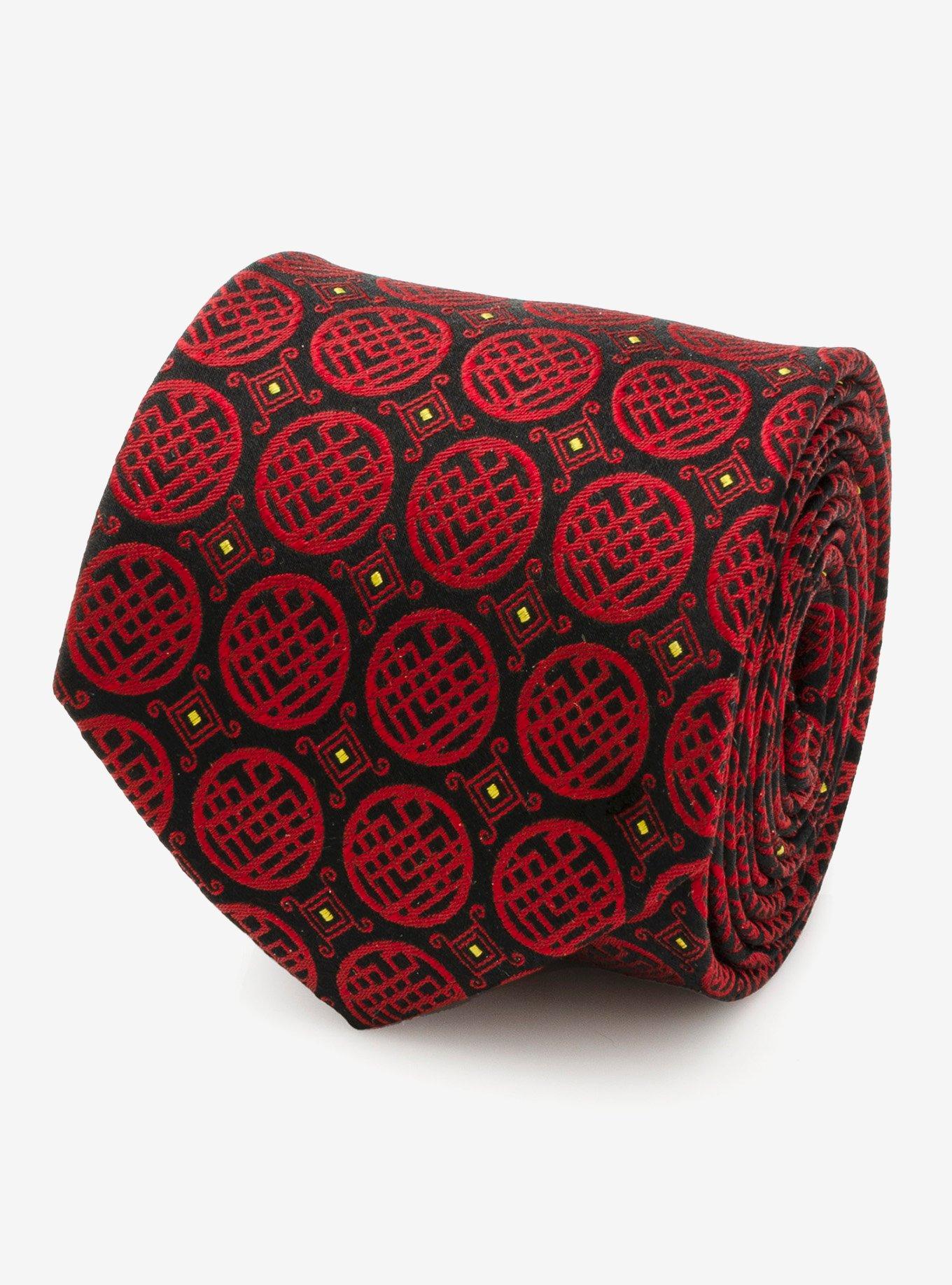 Marvel Shang-Chi Red Men's Tie, , hi-res