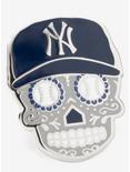 New York Yankees Sugar Skull Lapel Pin, , hi-res