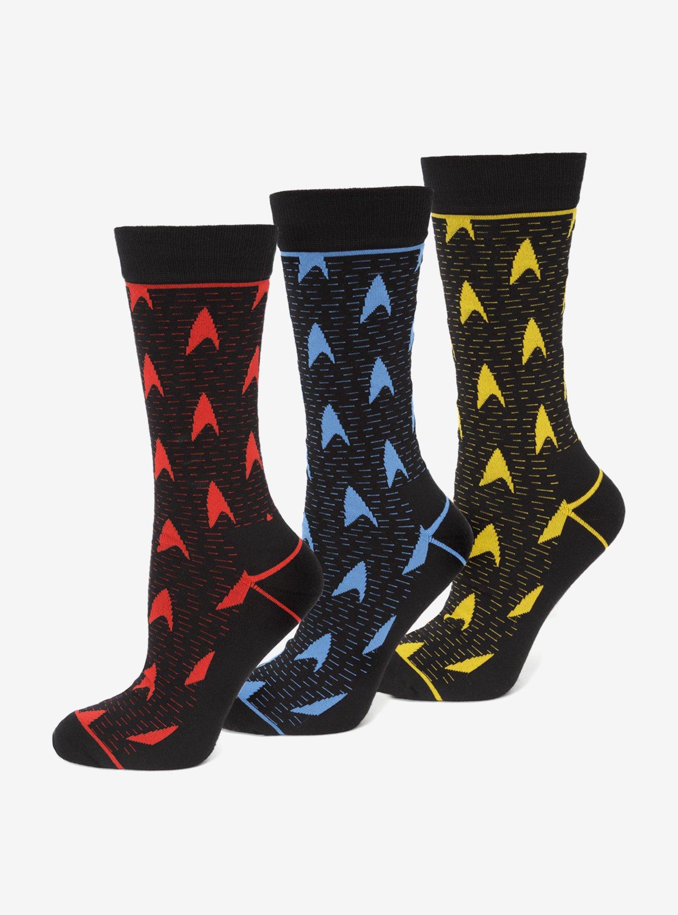 Star Wars Star Trek 3 Pair Sock Gift Set, , hi-res