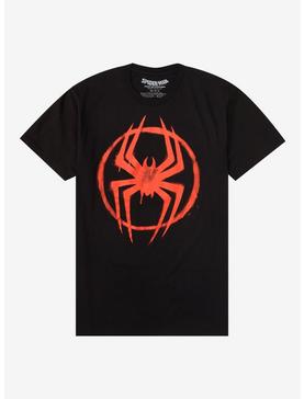 Plus Size Marvel Spider-Man: Across The Spider-Verse Miles Logo T-Shirt, , hi-res