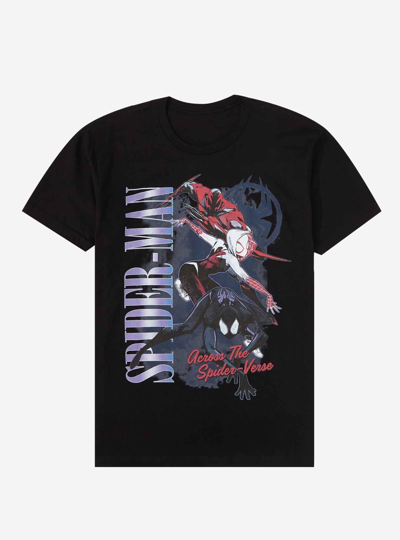 Marvel Spider-Man: Across The Spider-Verse Trio T-Shirt, BLACK, hi-res