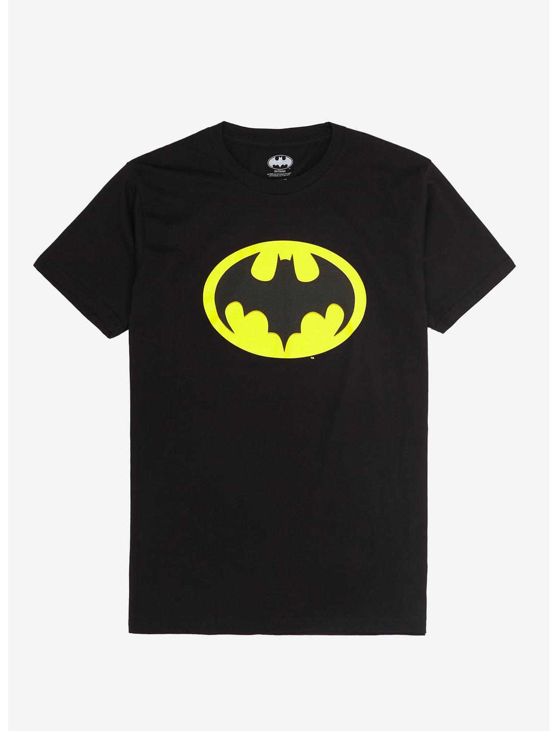 DC Comics The Flash Batman '89 Logo T-Shirt, BLACK, hi-res