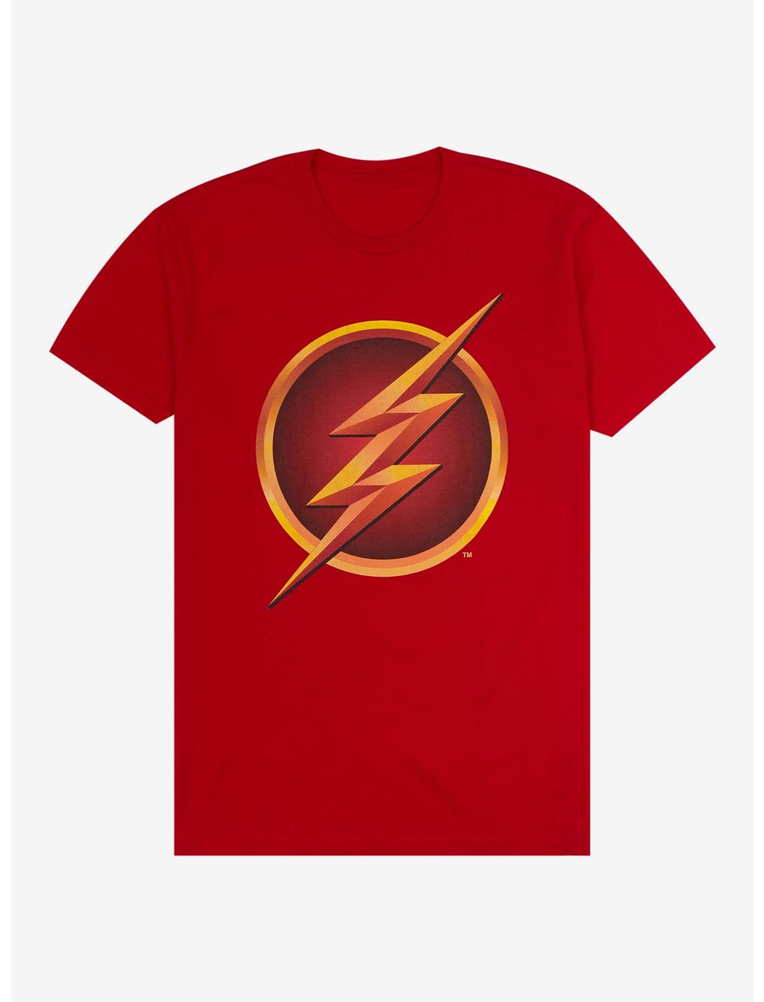 The Flash Logo T-Shirt, RED, hi-res