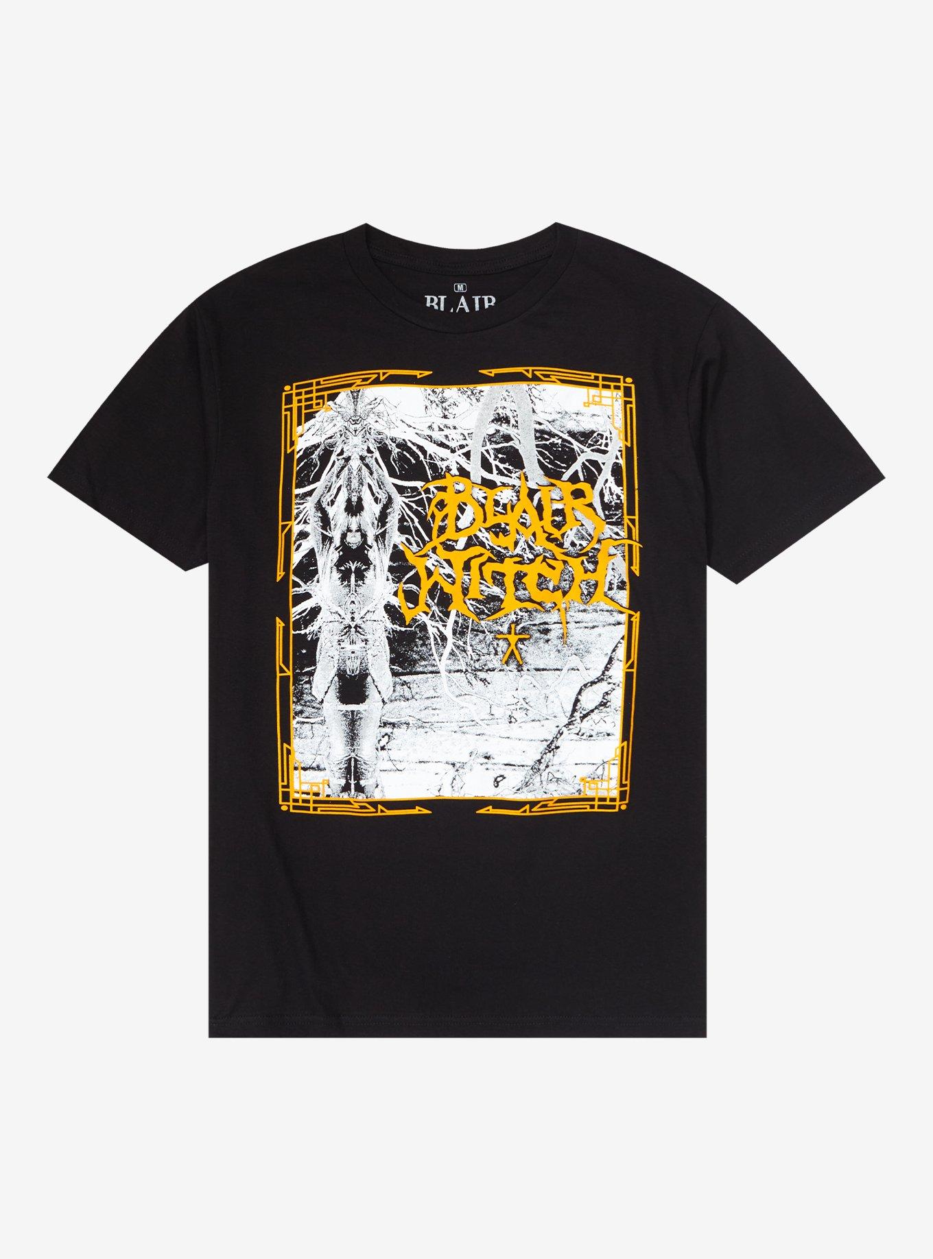 Blair Witch Heavy Metal Font T-Shirt, BLACK, hi-res