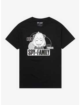 Spy X Family Anya Heh Black & White T-Shirt, , hi-res