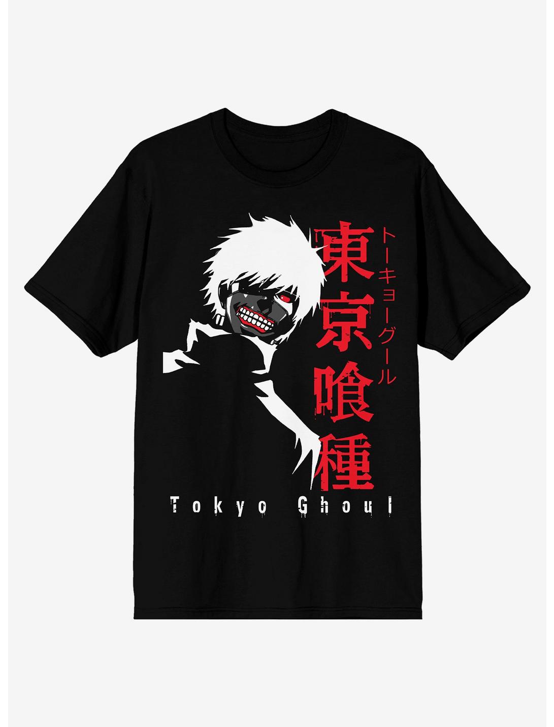 Tokyo Ghoul Ken Glitter T-Shirt, BLACK, hi-res