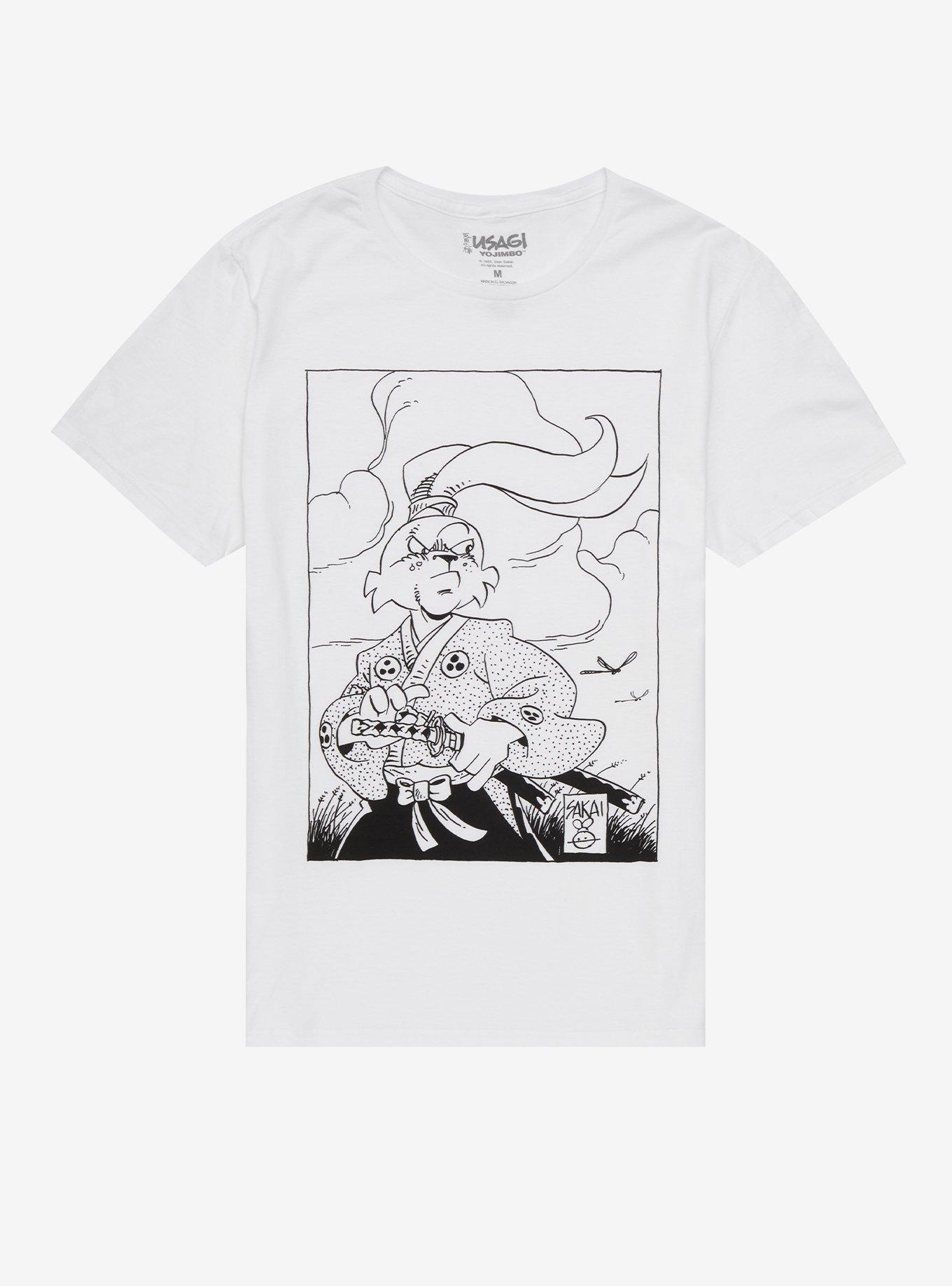 Usagi Yojimbo Line Art T-Shirt | Hot Topic