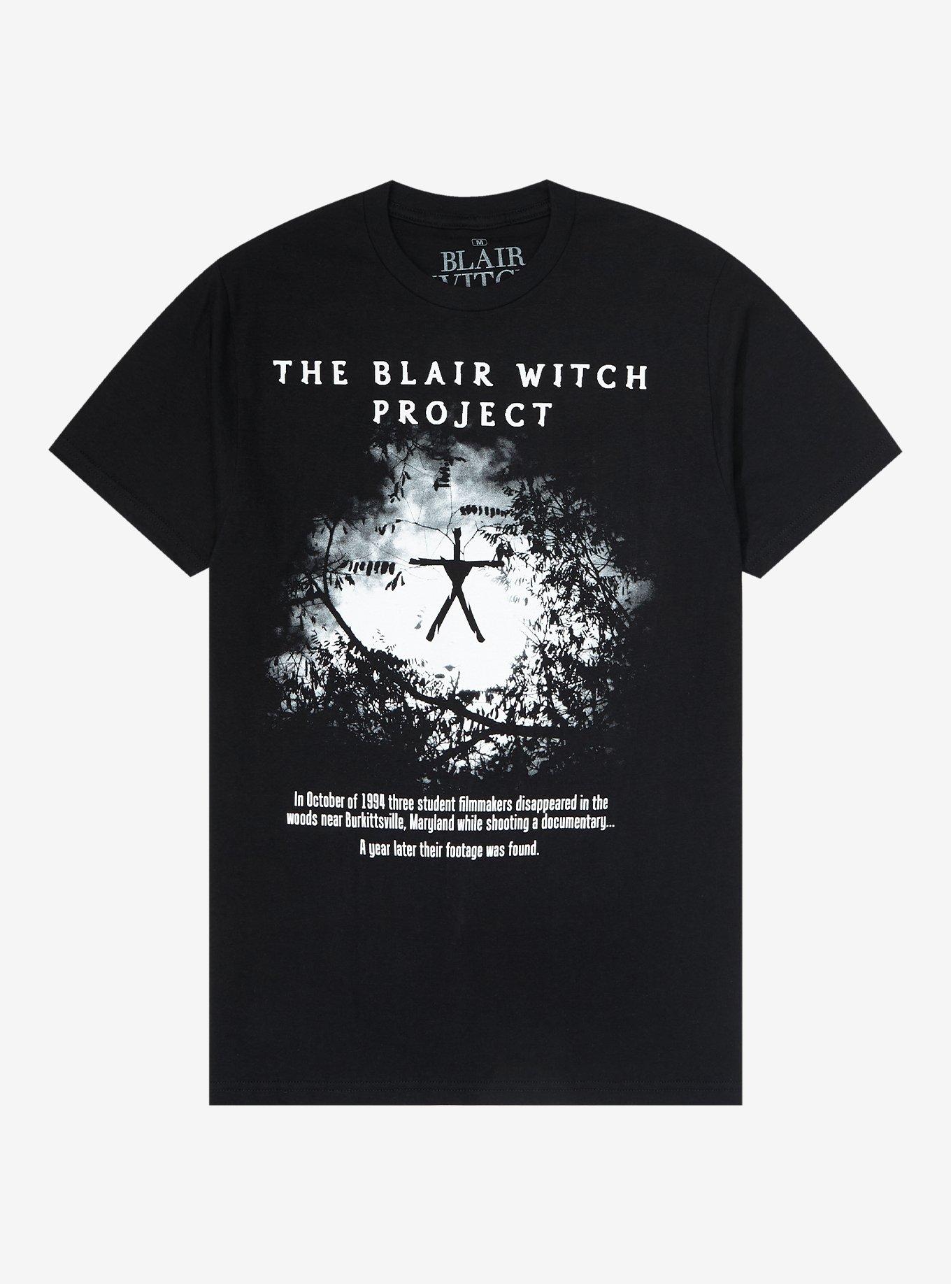 The Blair Witch Project Plot Line T-Shirt, BLACK, hi-res