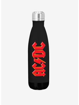 Plus Size Rocksax AC/DC Logo Stainless Steel Water Bottle, , hi-res