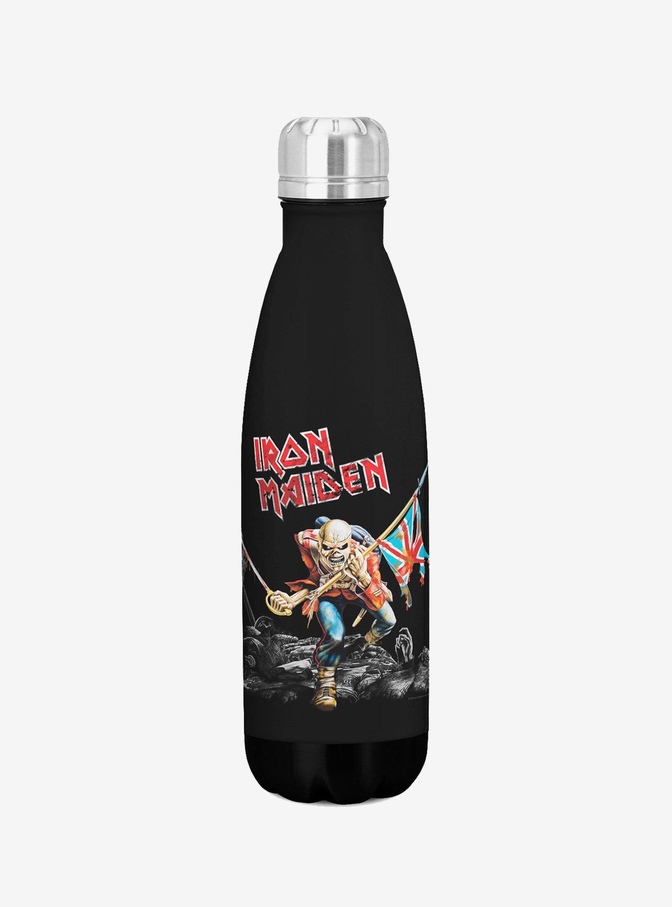 Rocksax Iron Maiden Trooper Stainless Steel Water Bottle, , hi-res