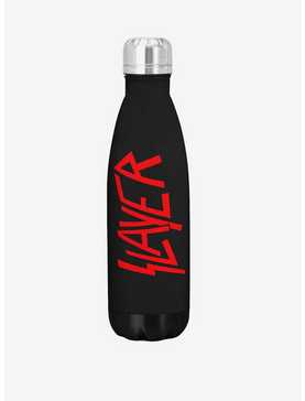 Rocksax Slayer Logo Stainless Steel Water Bottle, , hi-res
