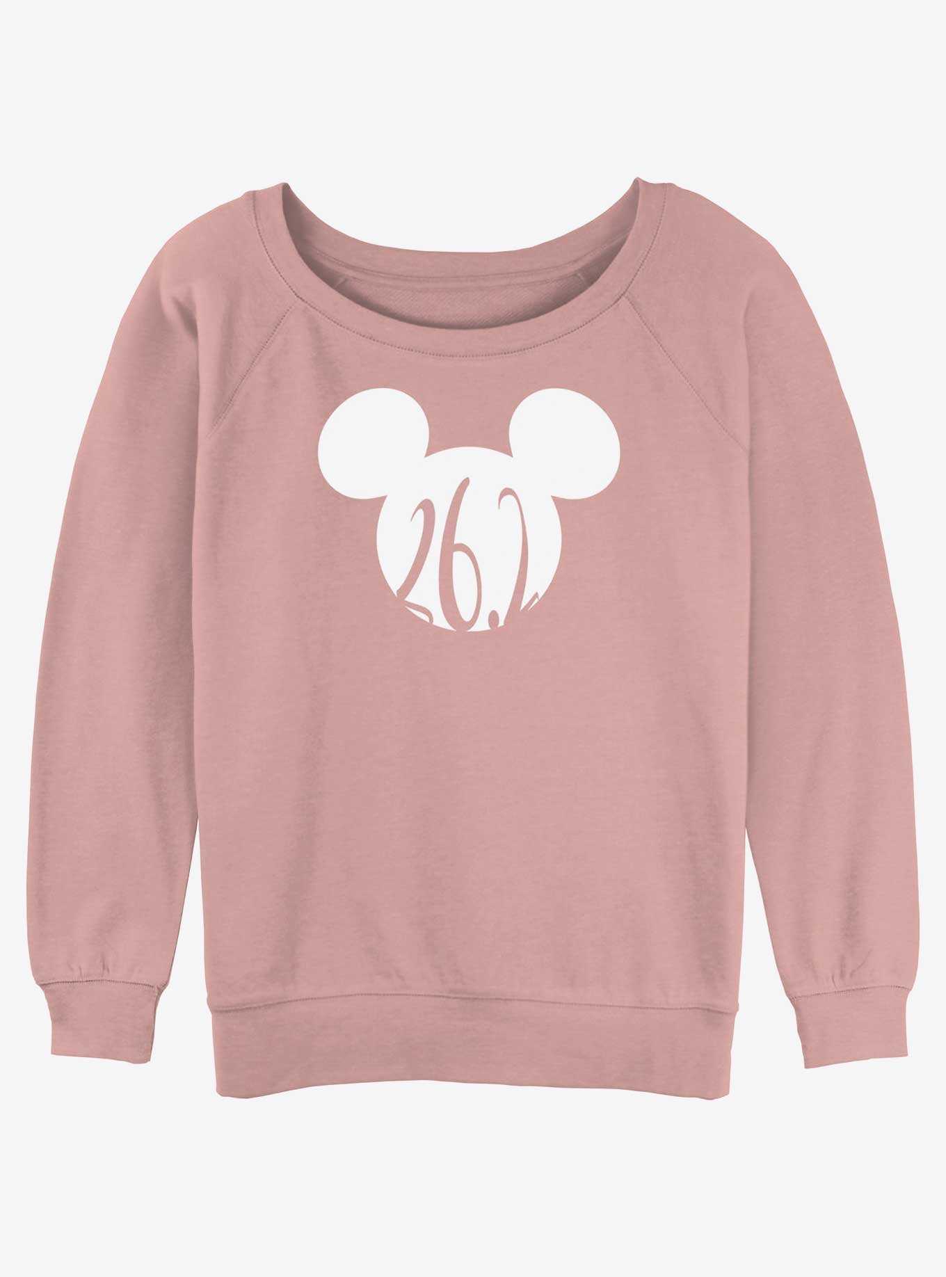 Disney Mickey Mouse Marathon 26.2 Ears Womens Slouchy Sweatshirt, , hi-res