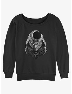 Marvel Moon Knight Scarab Moon Womens Slouchy Sweatshirt, , hi-res