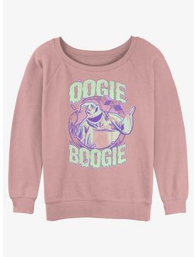 Plus Size Disney The Nightmare Before Christmas Oogie Boogie Womens Slouchy Sweatshirt, , hi-res