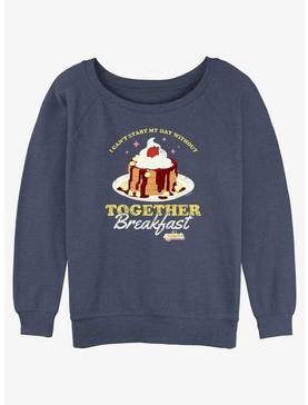 Cartoon Network Steven Universe Together Breakfast Womens Slouchy Sweatshirt, , hi-res