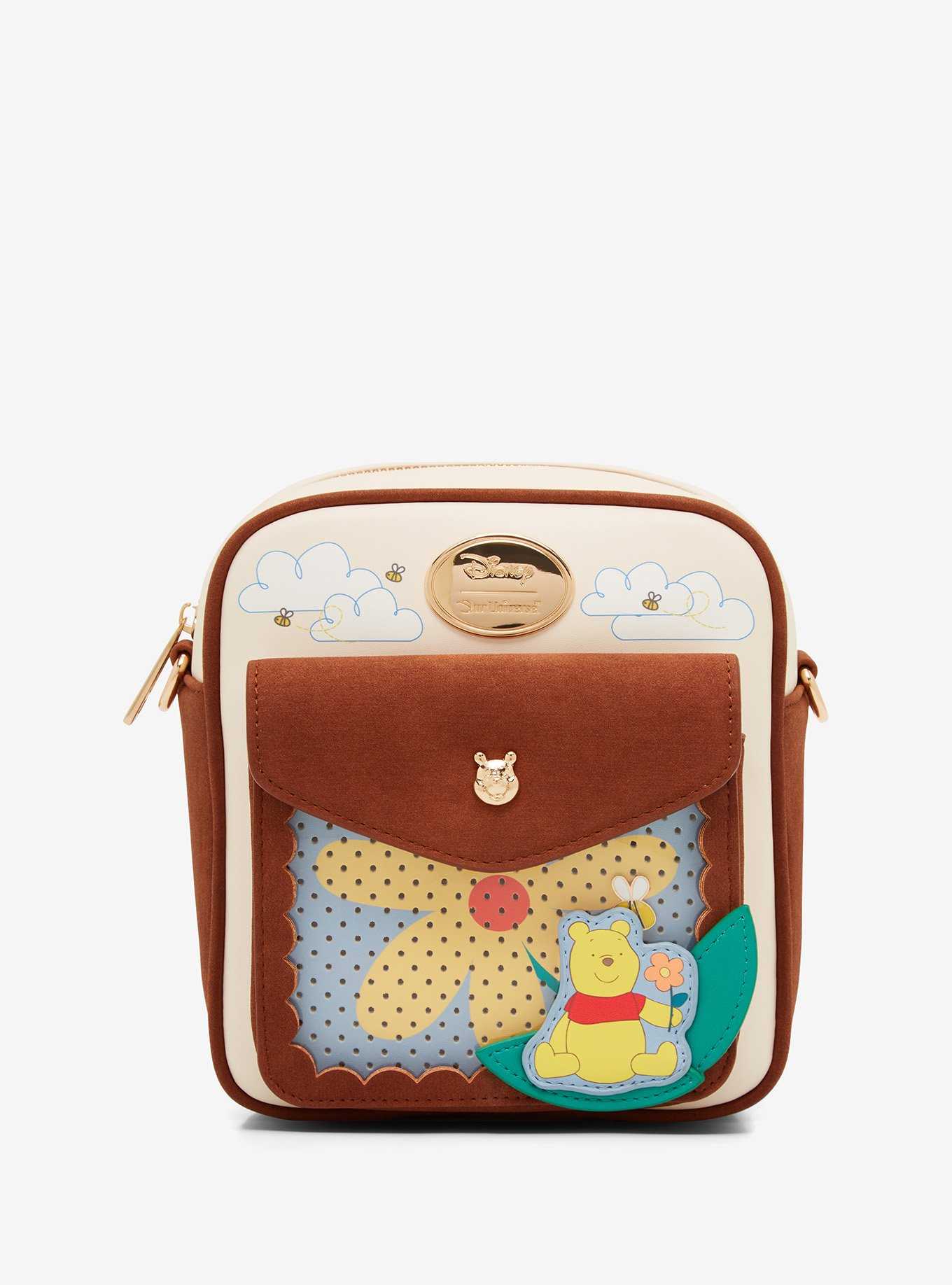 Our Universe Disney Winnie the Pooh Pin Display Crossbody Bag - BoxLunch Exclusive, , hi-res