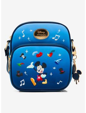 Our Universe Disney Mickey Mouse Hats Crossbody Bag - BoxLunch Exclusive, , hi-res