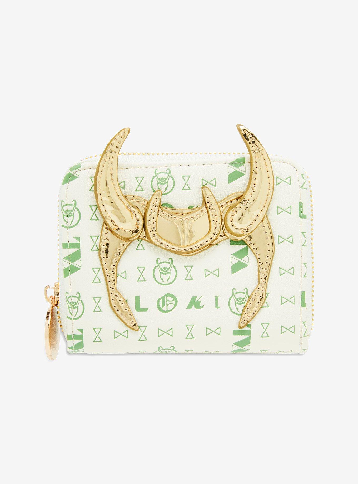 Marvel Loki TVA Logo Allover Print Shoulder Bag - BoxLunch Exclusive