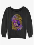 Marvel Doctor Strange in the Multiverse of Madness Neon Spell Womens Slouchy Sweatshirt, BLACK, hi-res